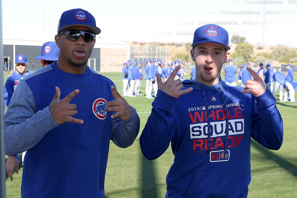Cubs prospects Charcer Burks and Zack Short